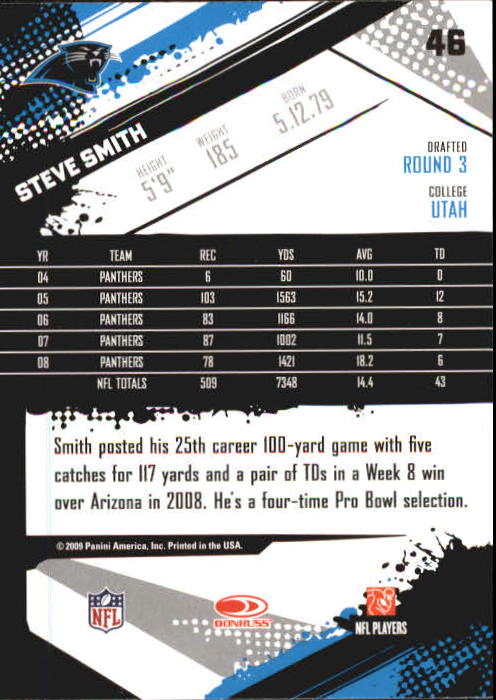 2009 Score Inscriptions Football Part 1 - Picture 83 of 477