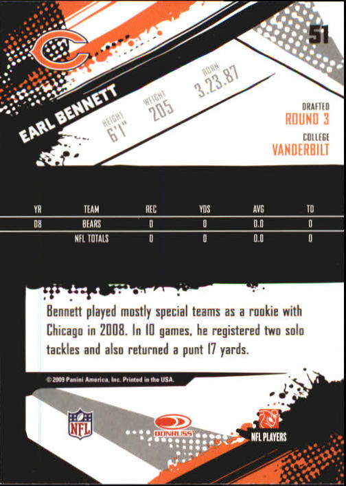 2009 Score Inscriptions Football Part 1 - Picture 85 of 477