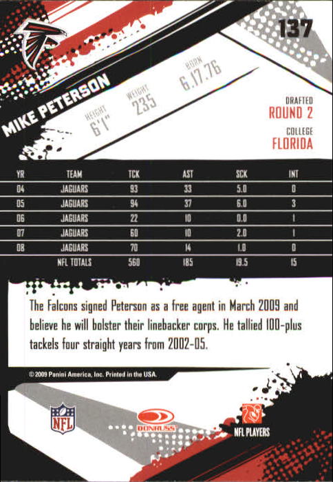 2009 Score Inscriptions Football Part 1 - Picture 189 of 477