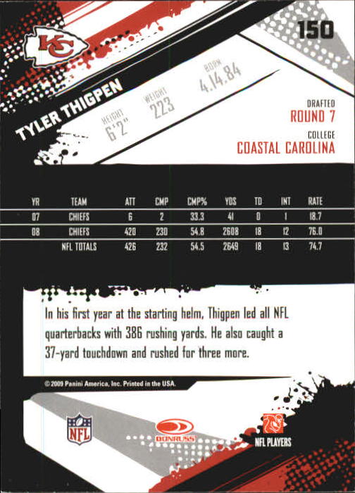 2009 Score Inscriptions Football Part 1 - Picture 209 of 477