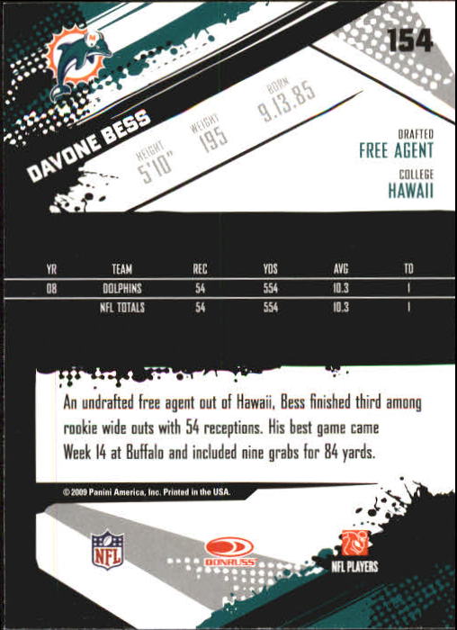 2009 Score Inscriptions Football Part 1 - Picture 217 of 477