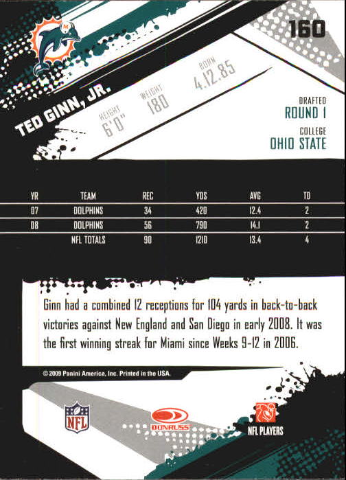 2009 Score Inscriptions Football Part 1 - Picture 225 of 477