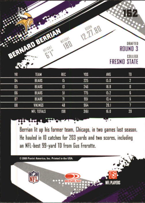 2009 Score Inscriptions Football Part 1 - Picture 227 of 477