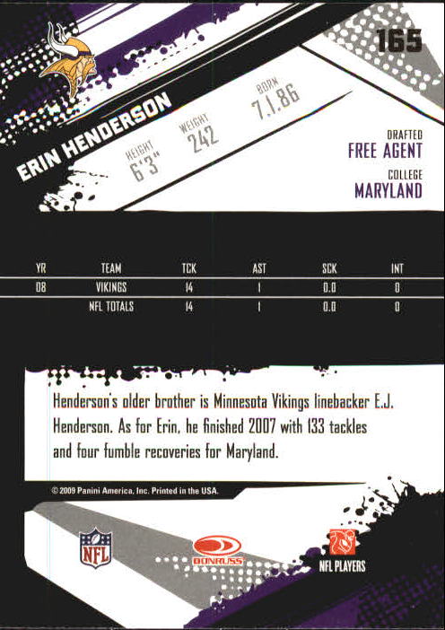 2009 Score Inscriptions Football Part 1 - Picture 233 of 477