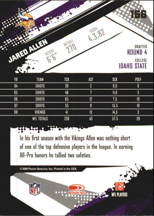 2009 Score Inscriptions Football Part 1 - Picture 235 of 477