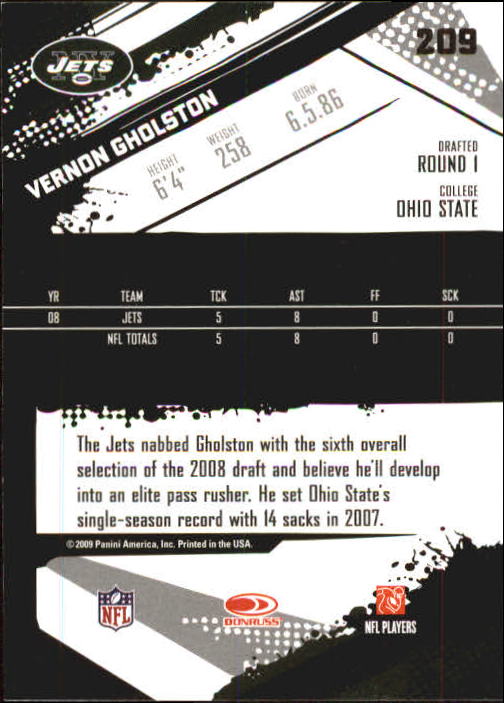 2009 Score Inscriptions Football Part 1 - Picture 307 of 477