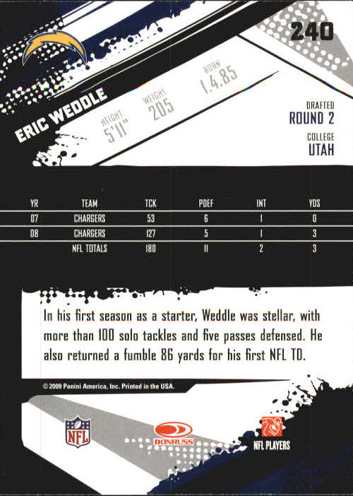 2009 Score Inscriptions Football Part 1 - Picture 341 of 477