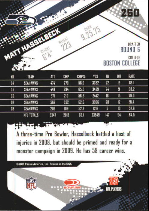 2009 Score Inscriptions Football Part 1 - Picture 369 of 477