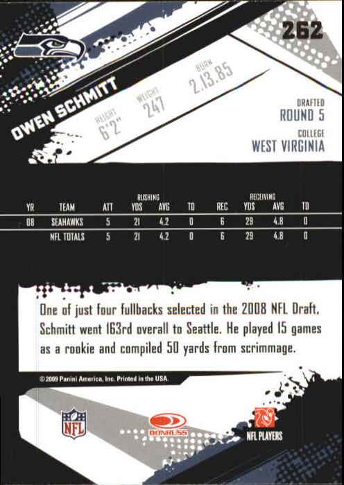 2009 Score Inscriptions Football Part 1 - Picture 373 of 477