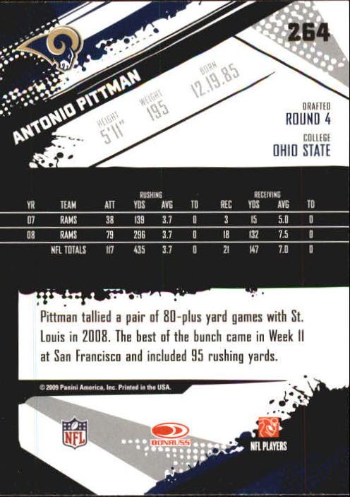 2009 Score Inscriptions Football Part 1 - Picture 377 of 477