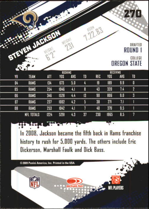 2009 Score Inscriptions Football Part 1 - Picture 385 of 477