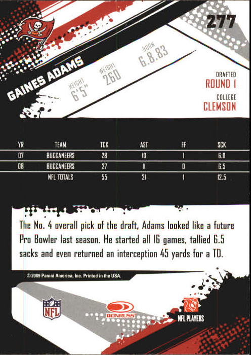 2009 Score Inscriptions Football Part 1 - Picture 395 of 477