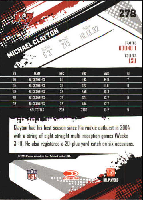 2009 Score Inscriptions Football Part 1 - Picture 397 of 477
