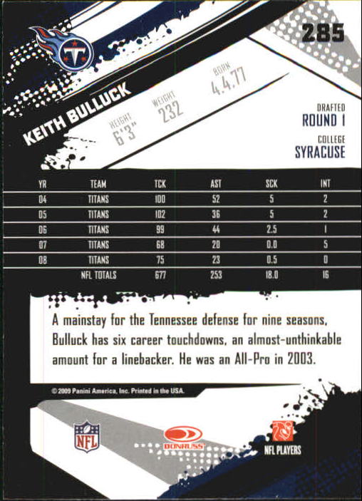 2009 Score Inscriptions Football Part 1 - Picture 407 of 477