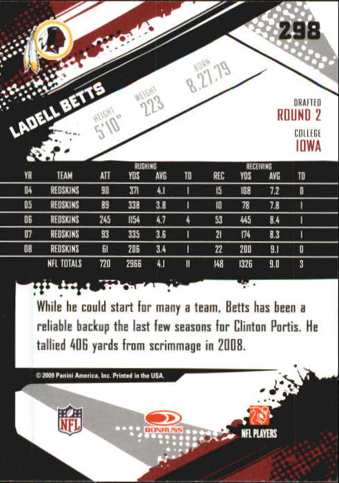 2009 Score Inscriptions Football Part 1 - Picture 433 of 477