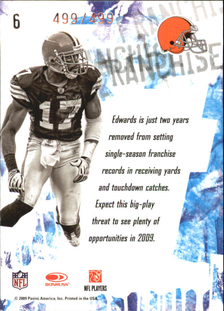 2009 Score Inscriptions Football Part 2 - Picture 8 of 17