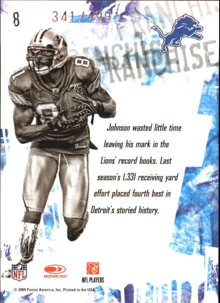 2009 Score Inscriptions Football Part 2 - Picture 10 of 17