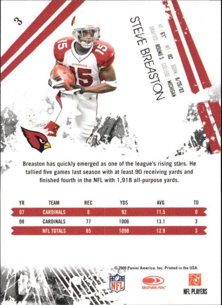 2009 Donruss Rookies and Stars Longevity Football - Picture 7 of 254