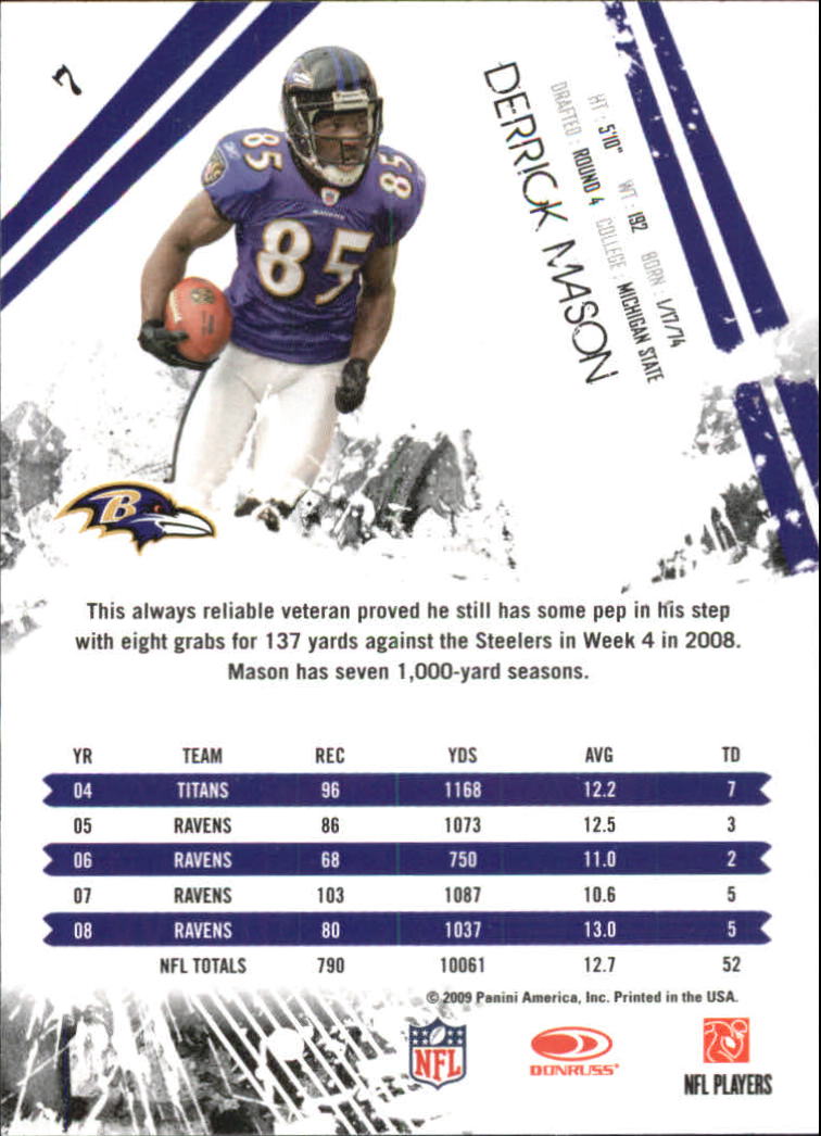 2009 Donruss Rookies and Stars Longevity Football - Picture 15 of 254