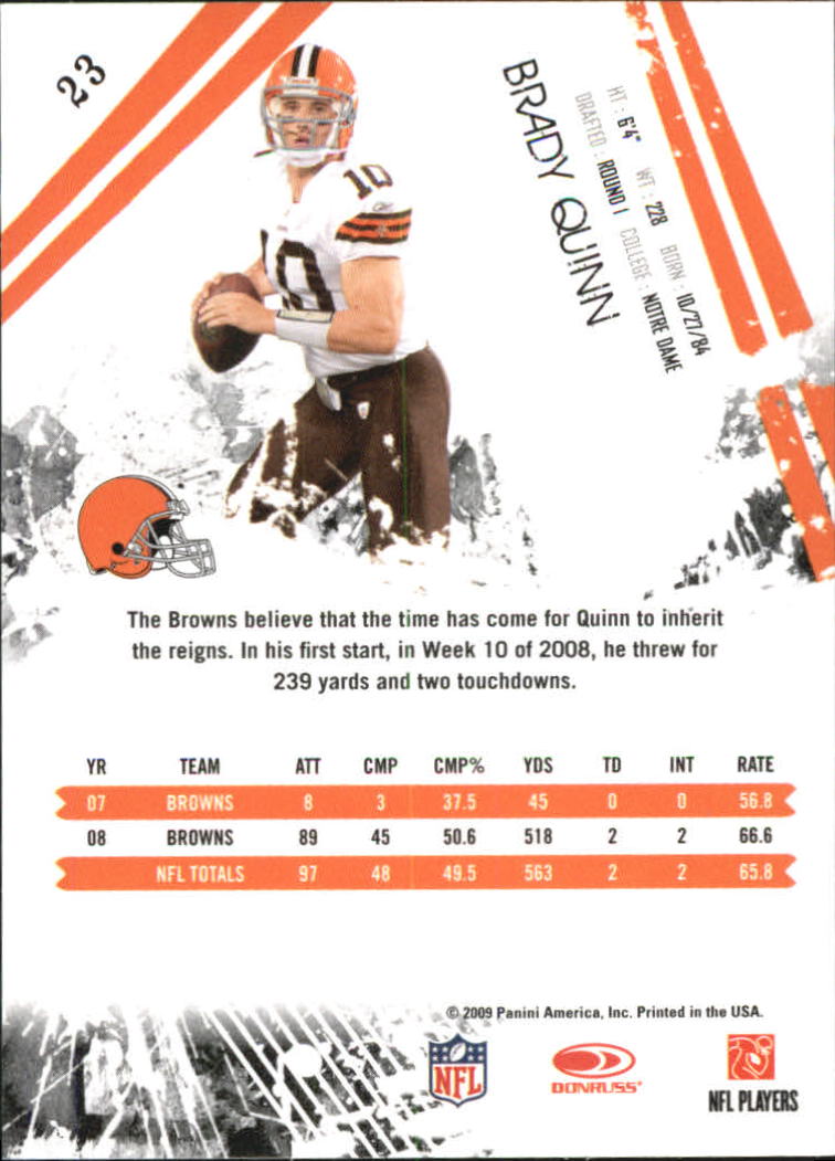 2009 Donruss Rookies and Stars Longevity Football - Picture 43 of 254