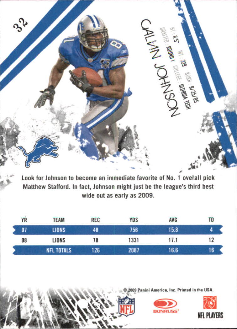 2009 Donruss Rookies and Stars Longevity Football - Picture 61 of 254