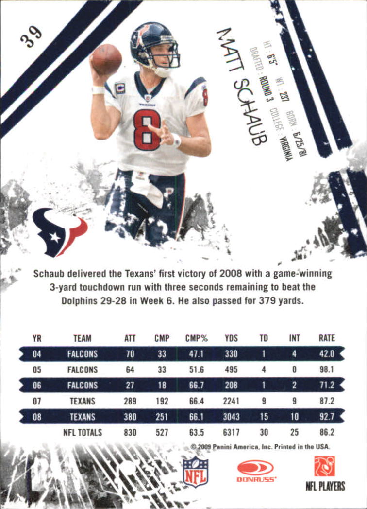 2009 Donruss Rookies and Stars Longevity Football - Picture 73 of 254