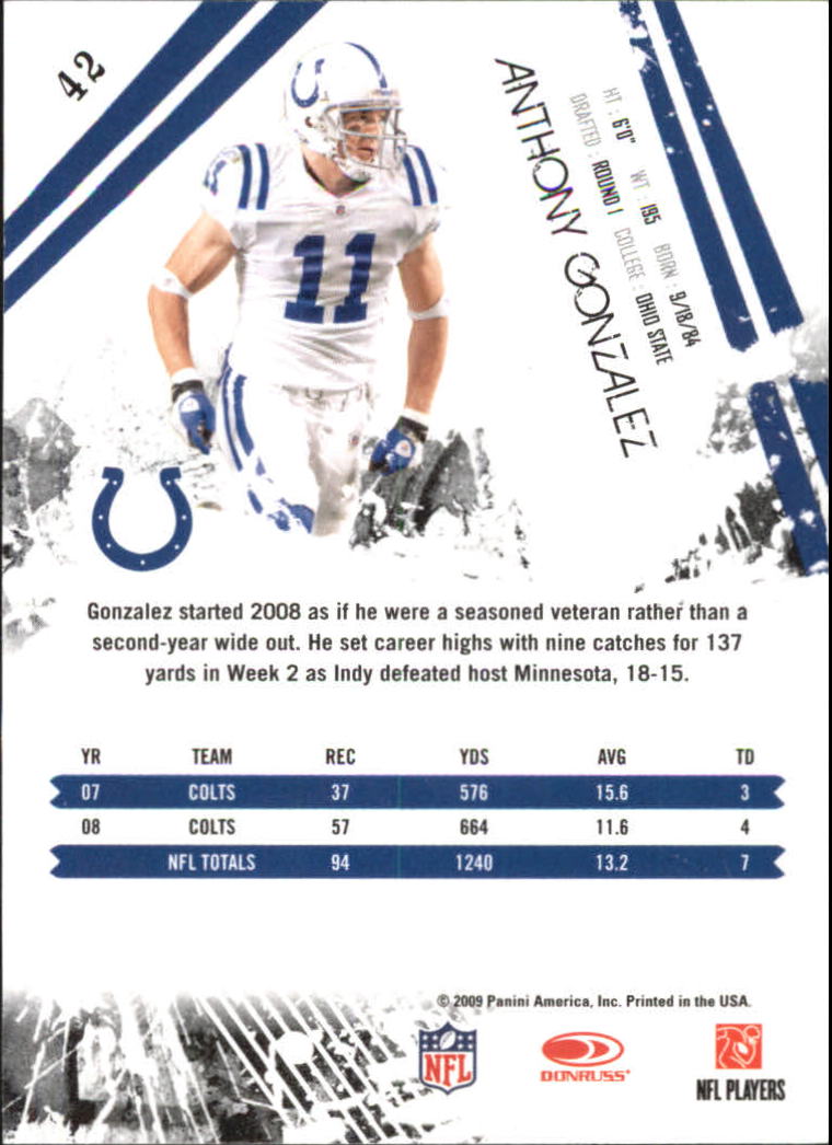 2009 Donruss Rookies and Stars Longevity Football - Picture 79 of 254