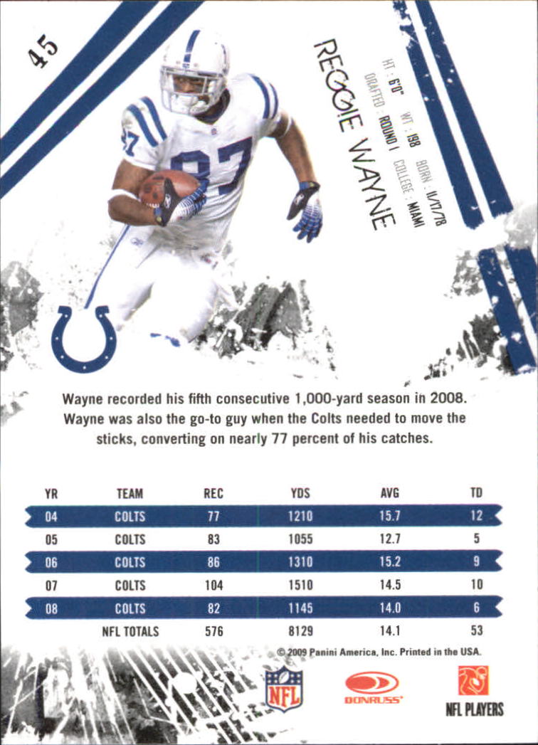 2009 Donruss Rookies and Stars Longevity Football - Picture 85 of 254