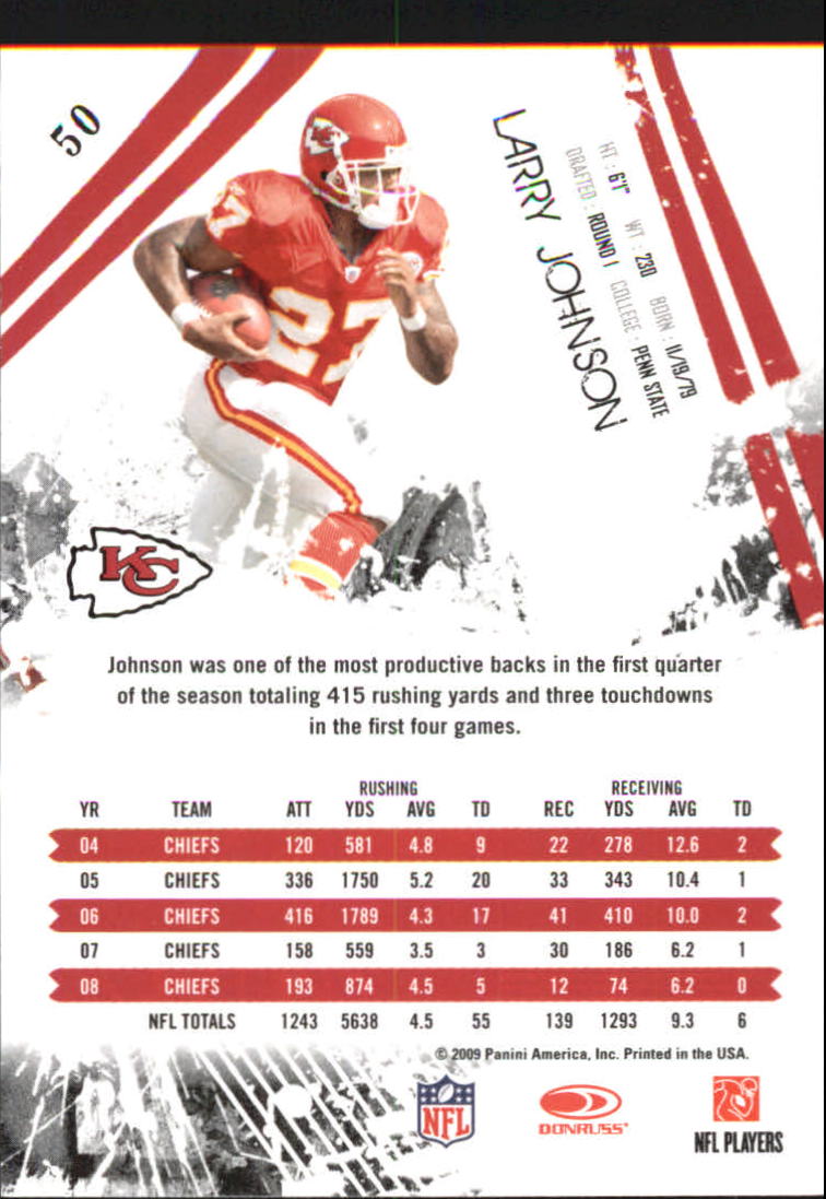 2009 Donruss Rookies and Stars Longevity Football - Picture 95 of 254