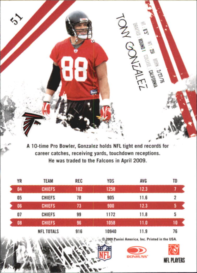 2009 Donruss Rookies and Stars Longevity Football - Picture 97 of 254