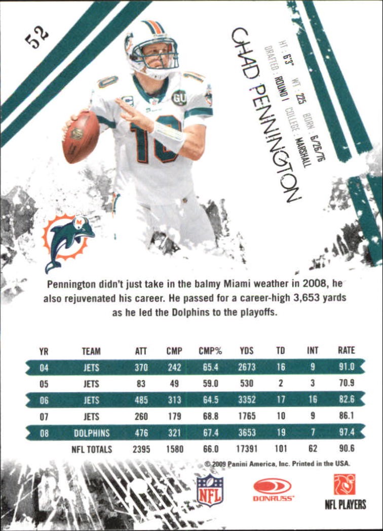 2009 Donruss Rookies and Stars Longevity Football - Picture 99 of 254