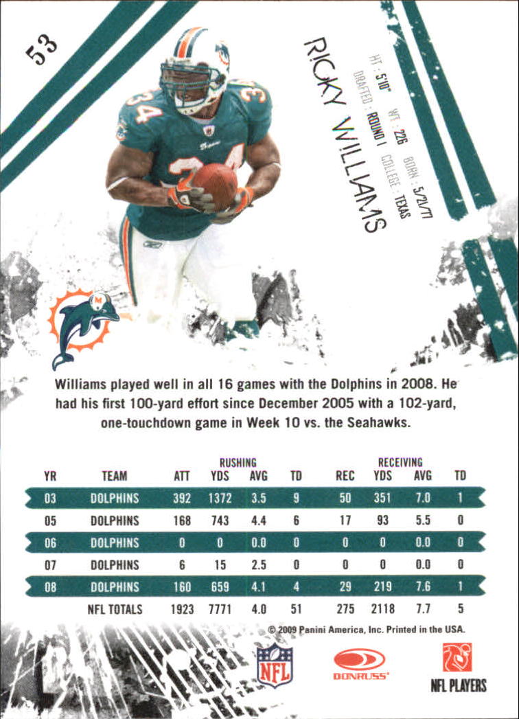 2009 Donruss Rookies and Stars Longevity Football - Picture 101 of 254