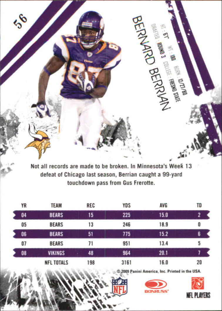 2009 Donruss Rookies and Stars Longevity Football - Picture 107 of 254