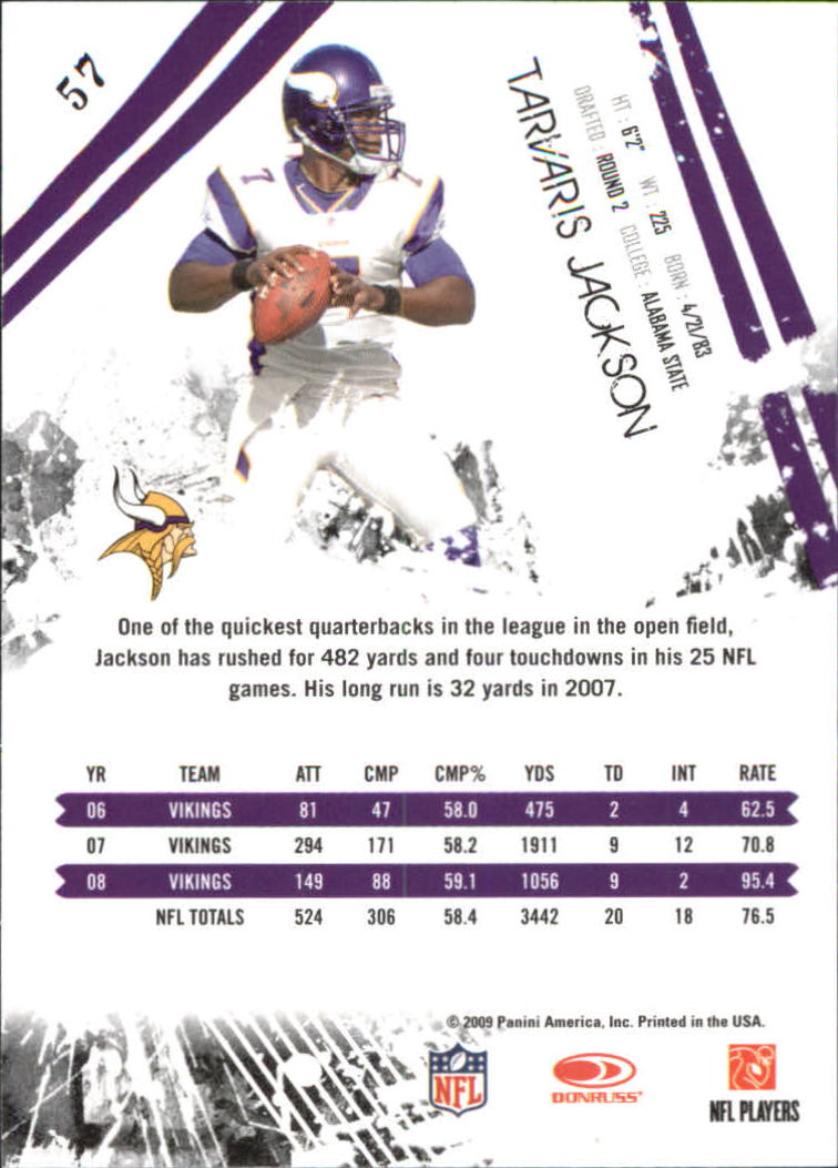 2009 Donruss Rookies and Stars Longevity Football - Picture 109 of 254