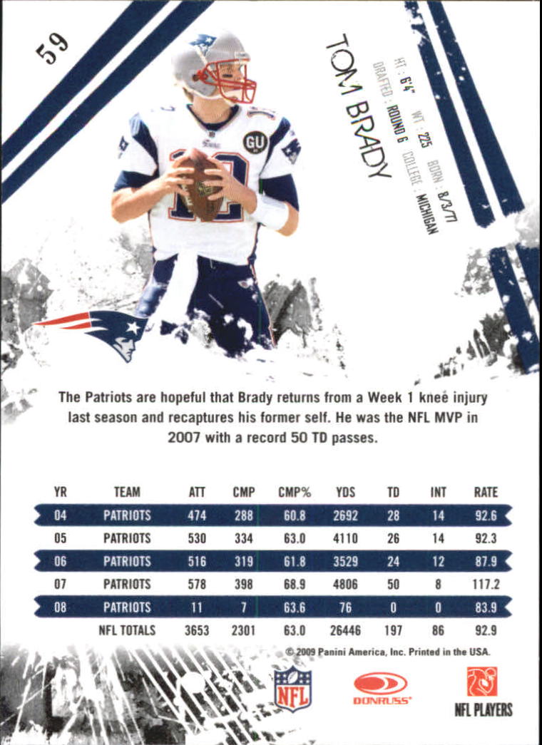 2009 Donruss Rookies and Stars Longevity Football - Picture 113 of 254