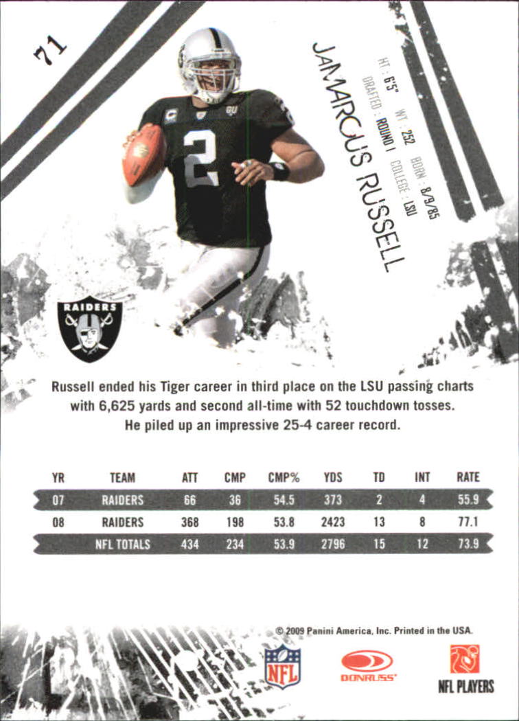 2009 Donruss Rookies and Stars Longevity Football - Picture 137 of 254