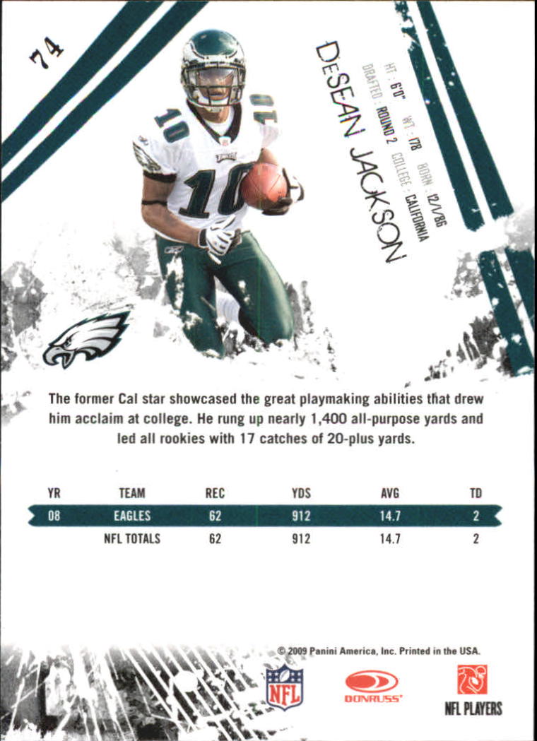 2009 Donruss Rookies and Stars Longevity Football - Picture 143 of 254