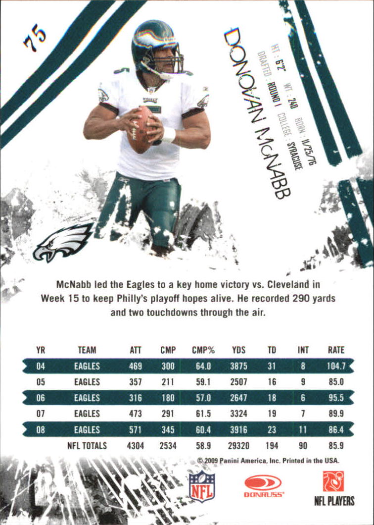 2009 Donruss Rookies and Stars Longevity Football - Picture 145 of 254