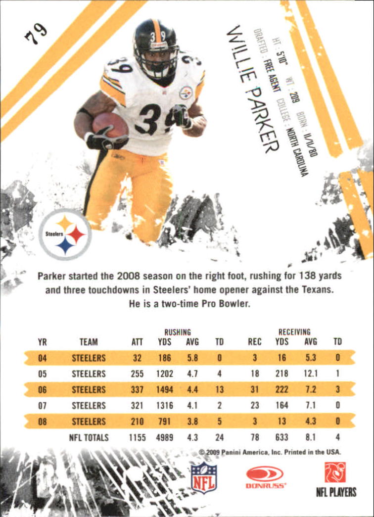 2009 Donruss Rookies and Stars Longevity Football - Picture 151 of 254