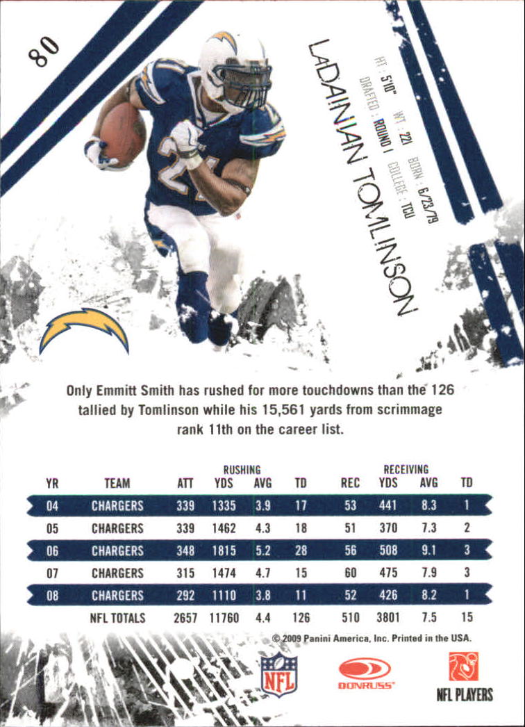 2009 Donruss Rookies and Stars Longevity Football - Picture 153 of 254