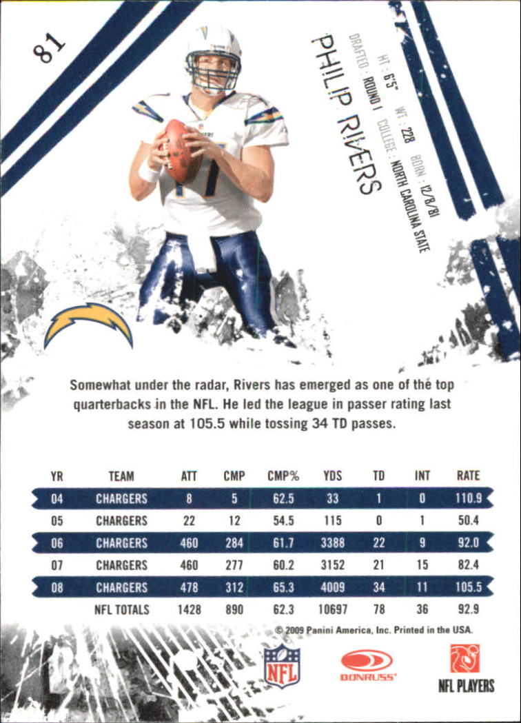 2009 Donruss Rookies and Stars Longevity Football - Picture 155 of 254