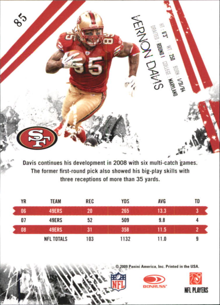 2009 Donruss Rookies and Stars Longevity Football - Picture 163 of 254