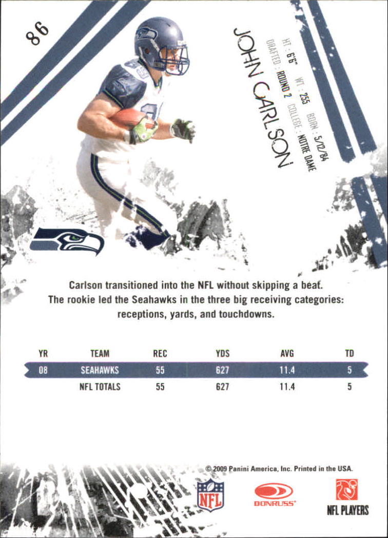 2009 Donruss Rookies and Stars Longevity Football - Picture 165 of 254