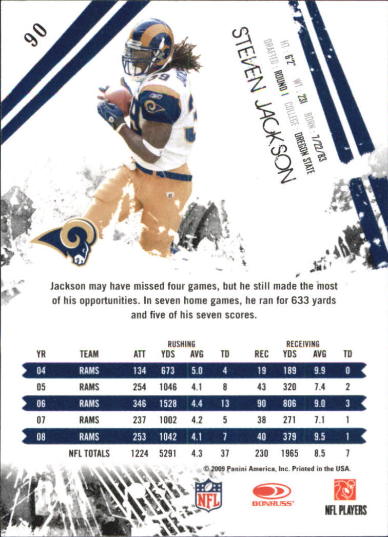 2009 Donruss Rookies and Stars Longevity Football - Picture 173 of 254