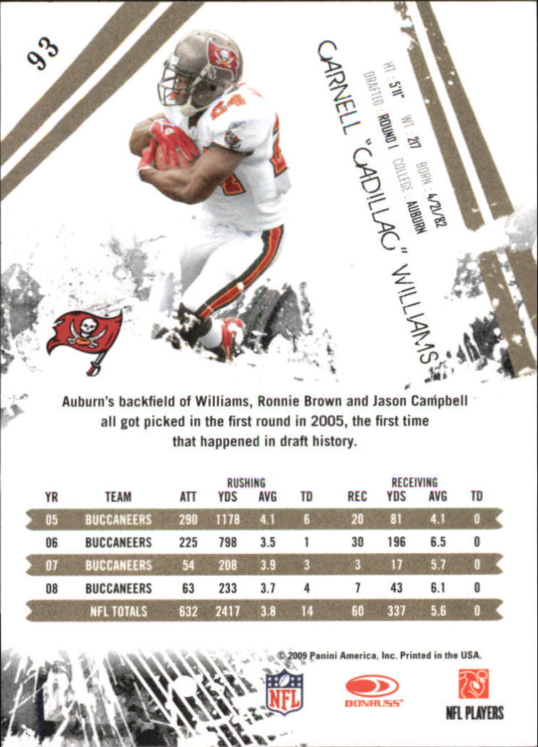 2009 Donruss Rookies and Stars Longevity Football - Picture 179 of 254