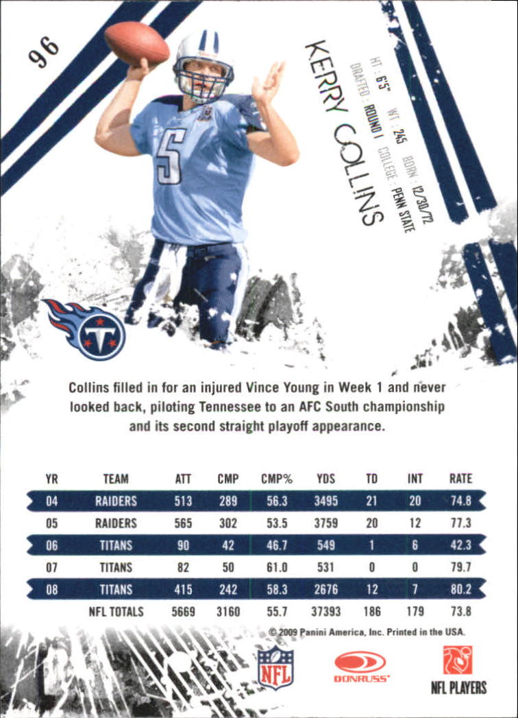 2009 Donruss Rookies and Stars Longevity Football - Picture 185 of 254