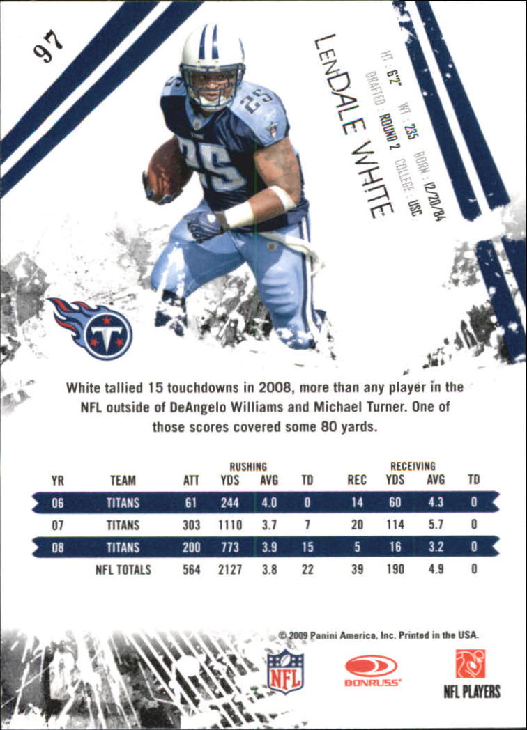 2009 Donruss Rookies and Stars Longevity Football - Picture 187 of 254