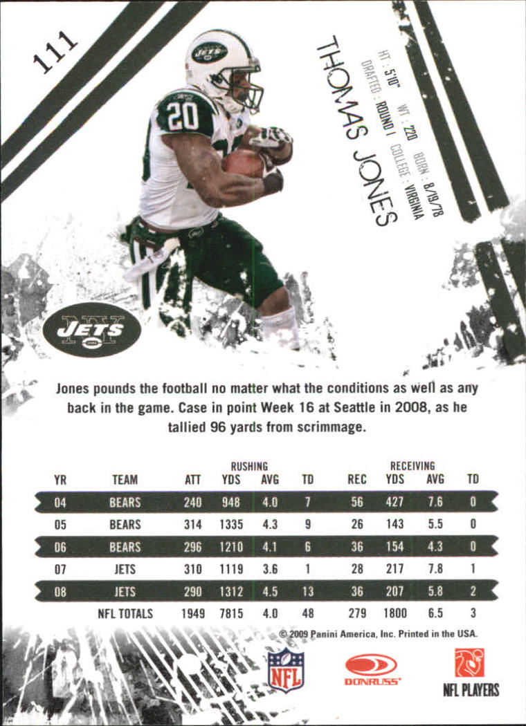 2009 Donruss Rookies and Stars Longevity Football - Picture 191 of 254