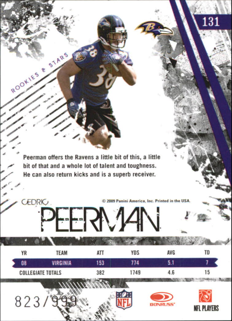 2009 Donruss Rookies and Stars Longevity Football - Picture 199 of 254