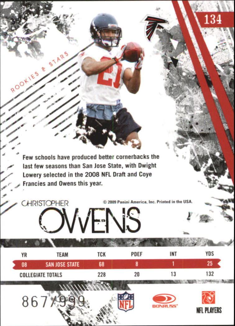 2009 Donruss Rookies and Stars Longevity Football - Picture 201 of 254